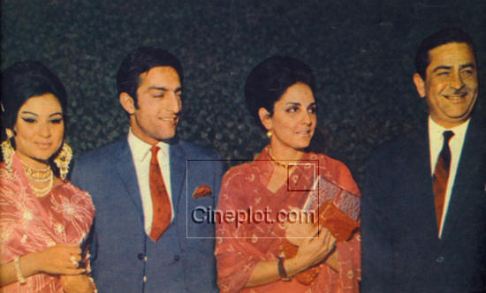 Sharmila Tagore with Nawab of Pataudi