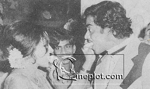 Hema Malini with Shatrugan Sinha