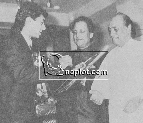Salman Khan, Sawan Kumar and Mehdi Hassan