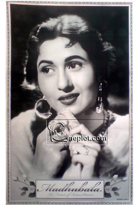 Madhubala - Lovely Pose - Rare Poster